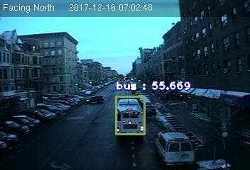 Traffic Cam Bus Detection
